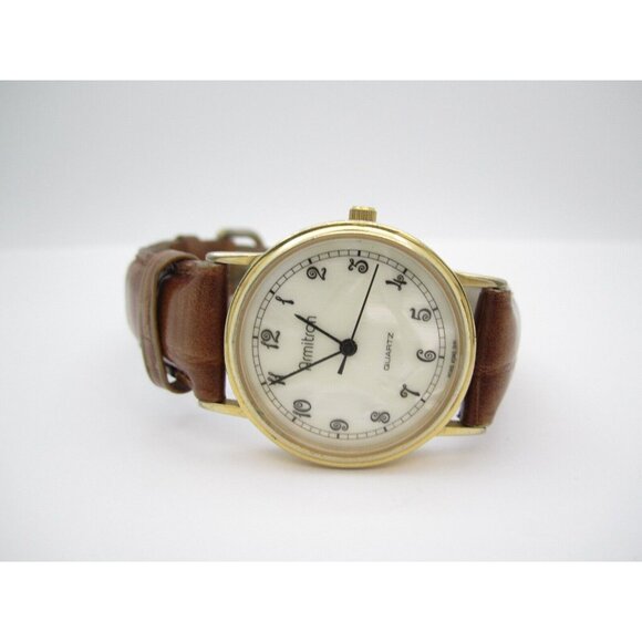 Women Armitron Quartz WR Analog 31mm Round Watch (H182) "New Battery" - Picture 7 of 9